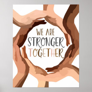 Póster Poster de aula de diversidad