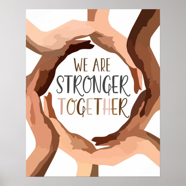 Póster Poster de aula de diversidad (Frente)