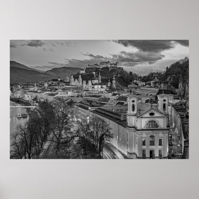 Póster Poster de Austria Salzburg (Frente)