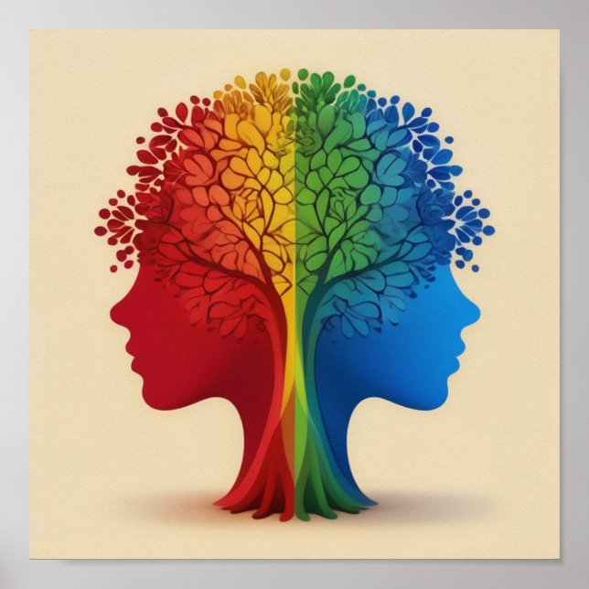 Póster Poster de autismo (Frente)