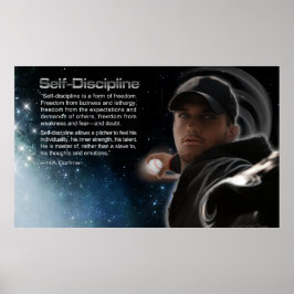 Póster Poster de autodisciplina