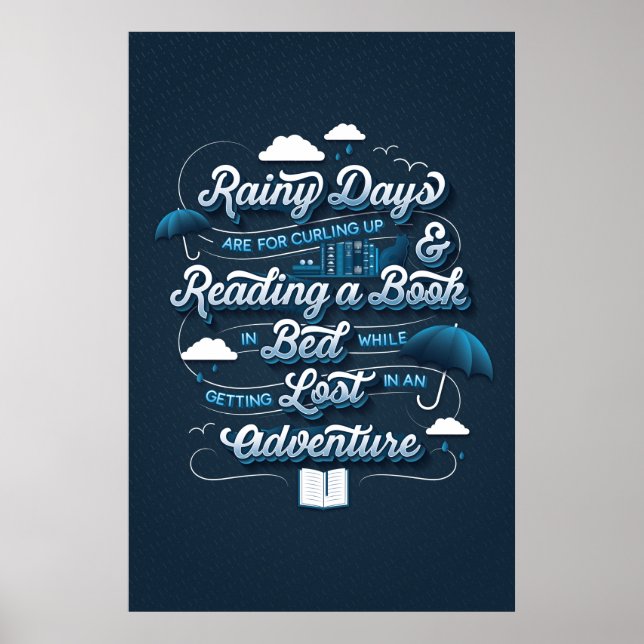 Póster Poster de aventuras del Día de la Lluvia (24x36) (Frente)