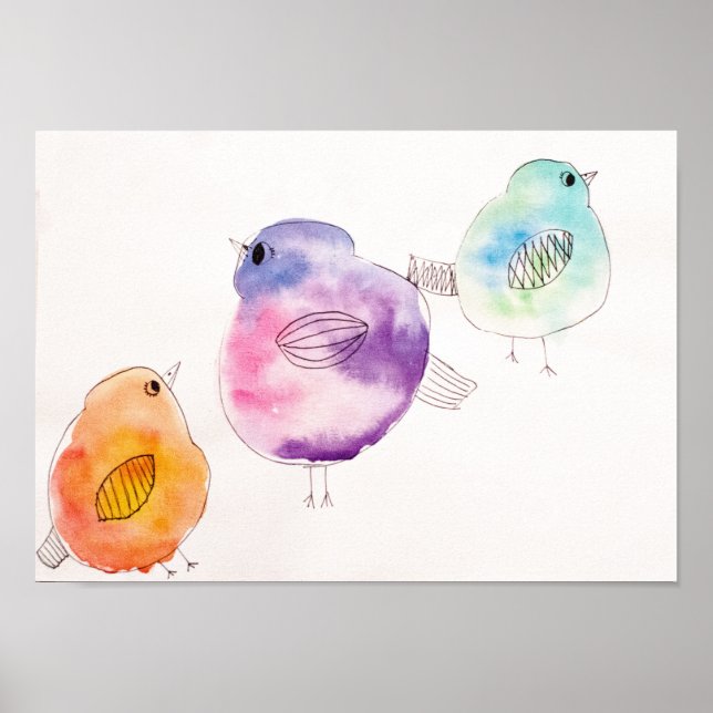 Póster Poster de Aves (Frente)