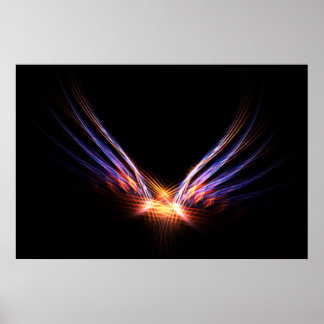 Póster Poster de aves de fuego Phoenix
