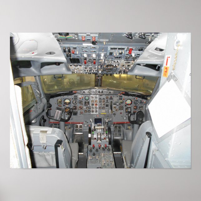 Póster poster de avión (Frente)