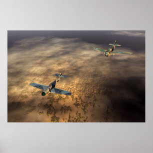 Póster Poster de avión