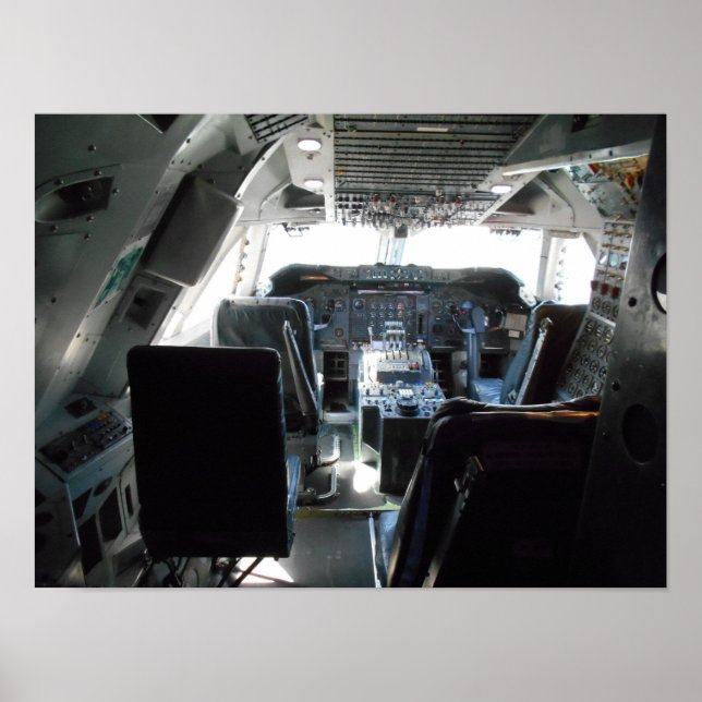 Póster poster de avión (Frente)