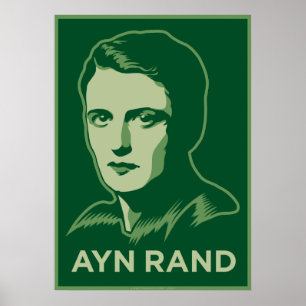 Póster Poster de Ayn Rand
