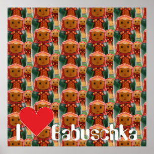 Póster Poster de Babuschka Matrjoschka Matryoshka