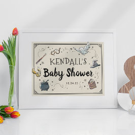 Póster Poster de Baby Shower de Harry Potter