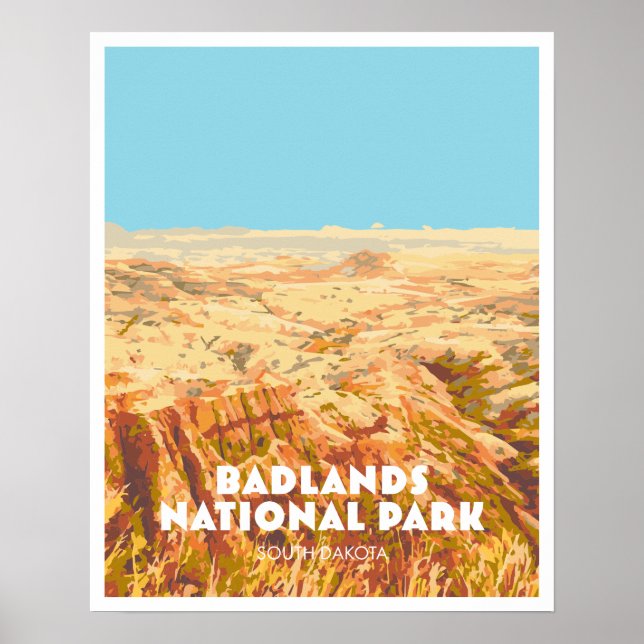 Póster Poster de Badlands (Frente)