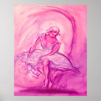 Póster Poster de bailarina