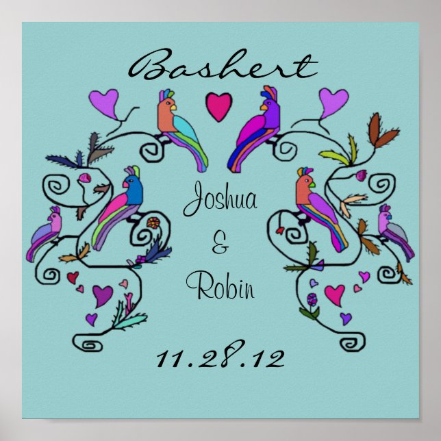 Póster Poster de Baile Bashert Simcha (Frente)