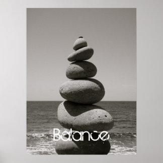 Póster Poster de balance