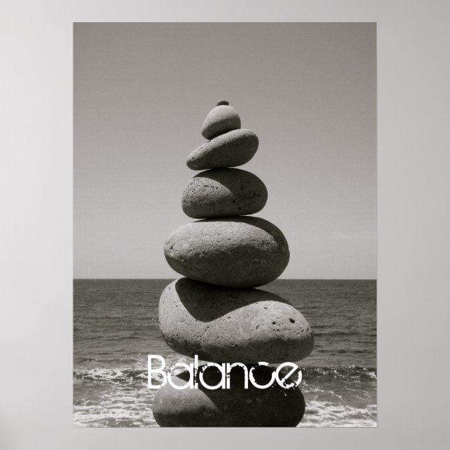 Póster Poster de balance (Frente)