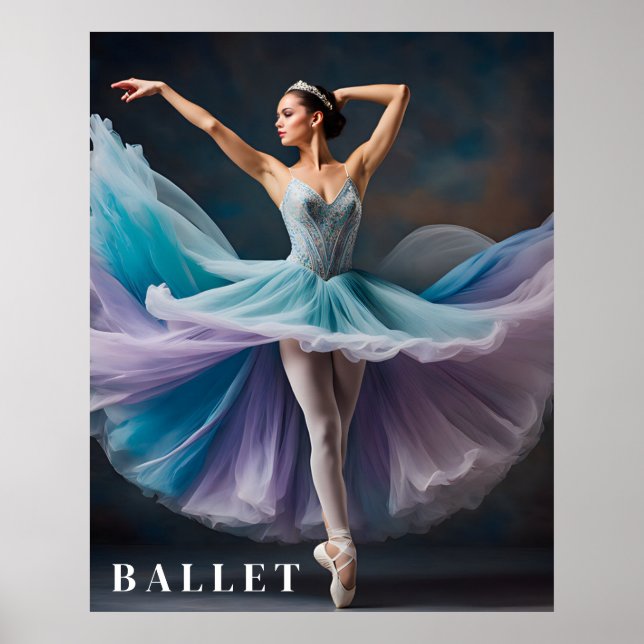 Póster Poster de ballet (Frente)