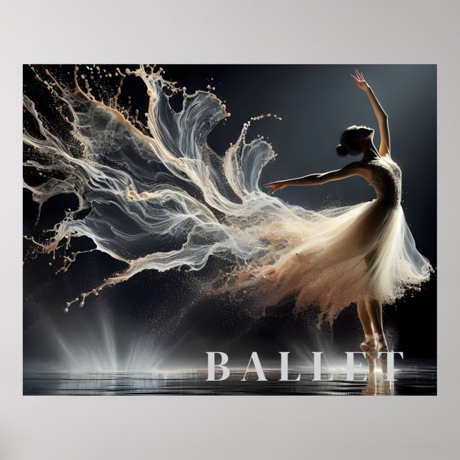 Póster Poster de ballet (Frente)