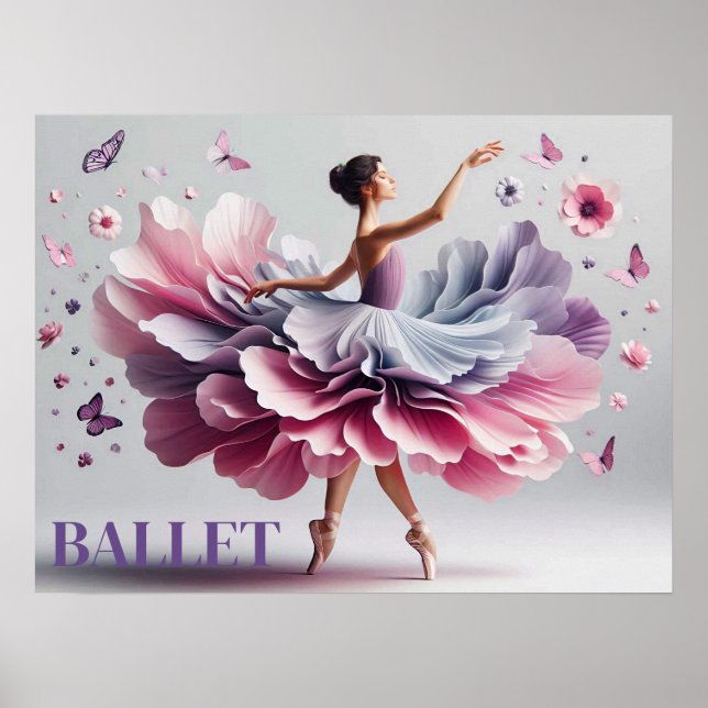 Póster Poster de ballet (Frente)