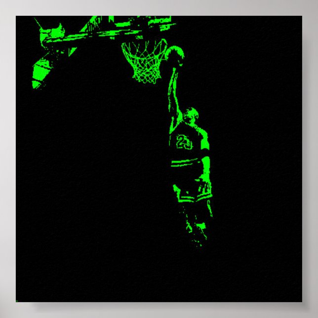 Póster Poster de baloncesto (Frente)