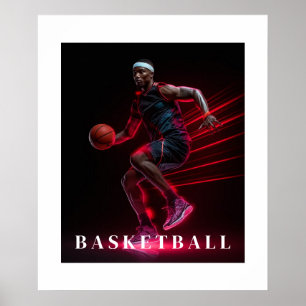 Póster Poster de baloncesto