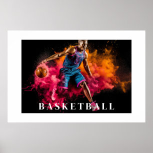 Póster Poster de baloncesto