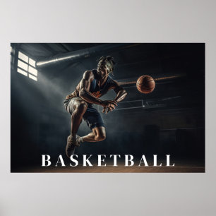 Póster Poster de baloncesto