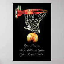 Poster de Baloncesto con citas motivacionales depo