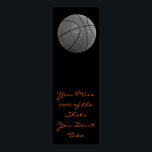 Póster Poster de Baloncesto de Cita Motivadora Panorámica<br><div class="desc">Posters Panorámicos De Baloncesto - Me Encanta Este Juego. Popular Deportes - Imagen de la pelota de baloncesto.</div>
