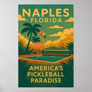 Póster Poster de baloncesto: Nápoles Florida