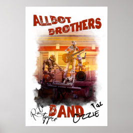 Póster Poster de Banda de Allbot Brothers
