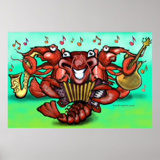 Póster Poster de banda de cigalas