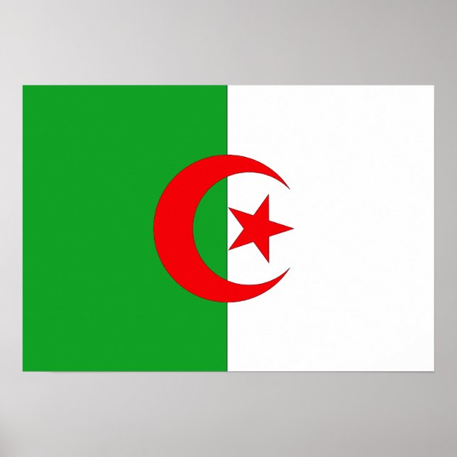 Póster Poster de Bandera Africana (Frente)