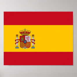 Póster Poster de Bandera de España
