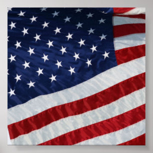 Póster POSTER de bandera de Estados Unidos