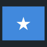 Póster Poster de Bandera de Somalia<br><div class="desc">Poster de Bandera de Somalia</div>