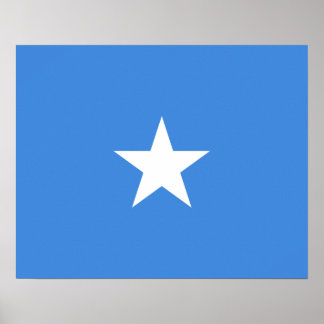 Póster Poster de Bandera de Somalia