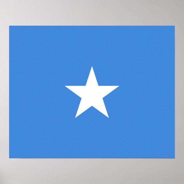 Póster Poster de Bandera de Somalia (Frente)