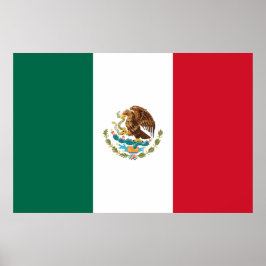 Póster Poster de Bandera Nacional de México