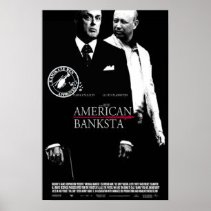 PÓSTER POSTER DE BANKSTA ESTADOUNIDENSE