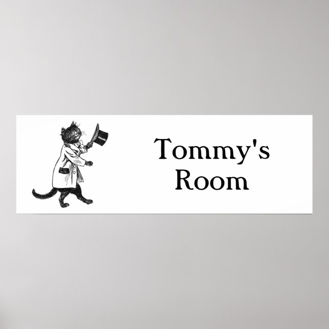 Póster Poster de banner de sombrero de sombrero superior  (Frente)