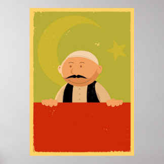 Póster Poster de Banner turco