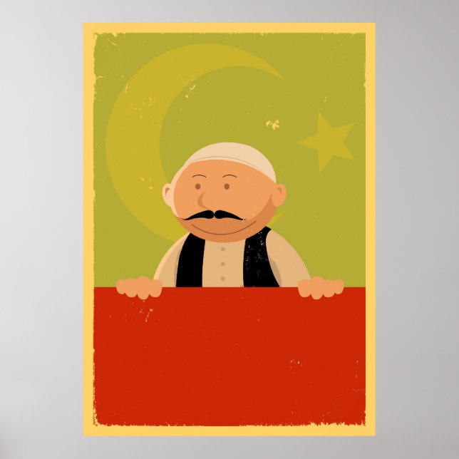 Póster Poster de Banner turco (Frente)