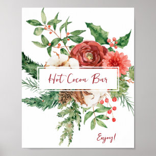 Póster Poster de bar de cacao de vacaciones