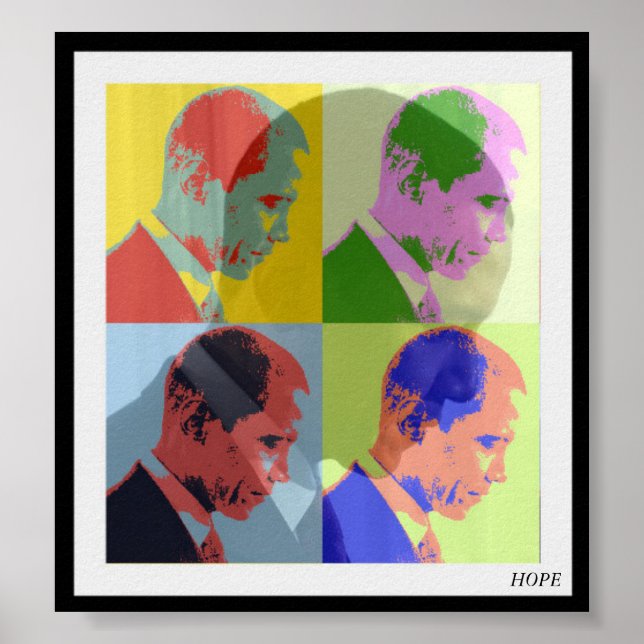Póster Poster de Barack Obama (Frente)