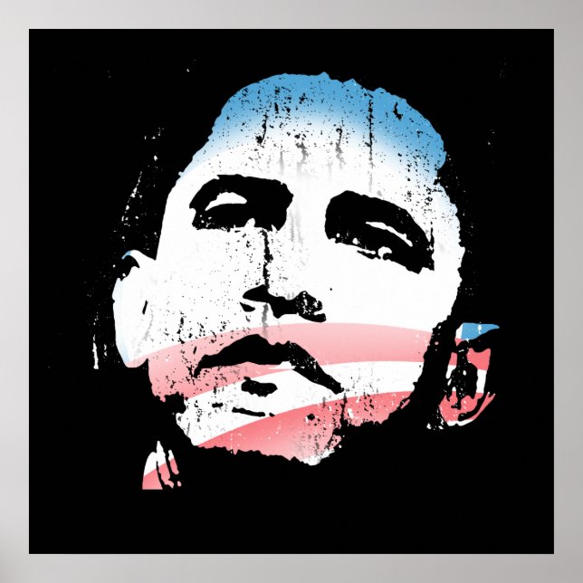 Póster Poster de Barack Obama (Frente)