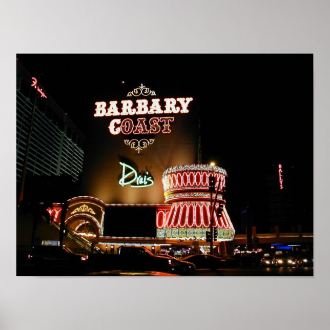 Póster Poster de Barbary Coast Las Vegas (Frente)