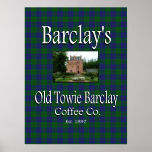 Póster Poster de Barclay's Old Towie Barclay Coffee Co.