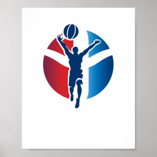 Póster Poster de Básquetbol Gráfico 2