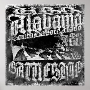 Póster Poster de Batalla de Alabama