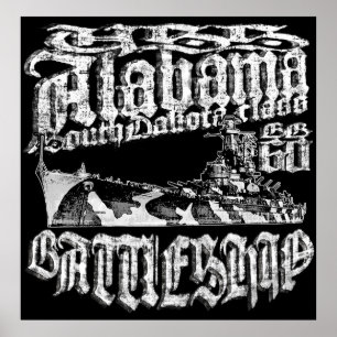 Póster Poster de Batalla de Alabama